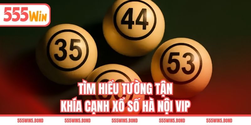 Tìm hiểu tường tận khía cạnh xổ số Hà Nội Vip